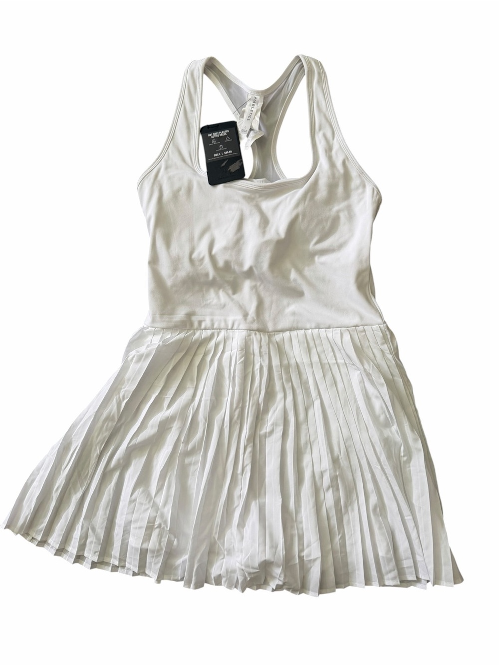 NWT Fabletics Hot Shot Pleated Dress Mini Sz Large